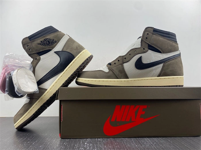 Aaa replica ru Jordan 1 Retro High Travis Scott Mocha  CD4487- Practical 3582