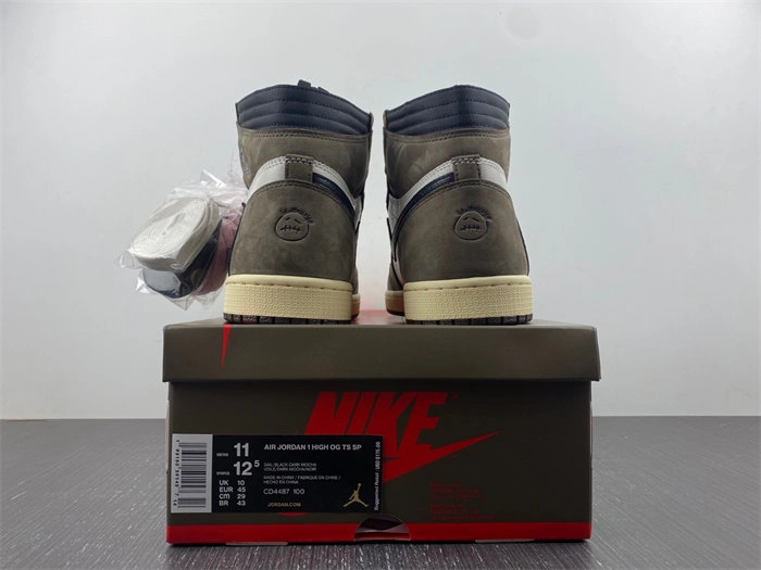 Aaa replica ru Jordan 1 Retro High Travis Scott Mocha  CD4487- Practical 3582