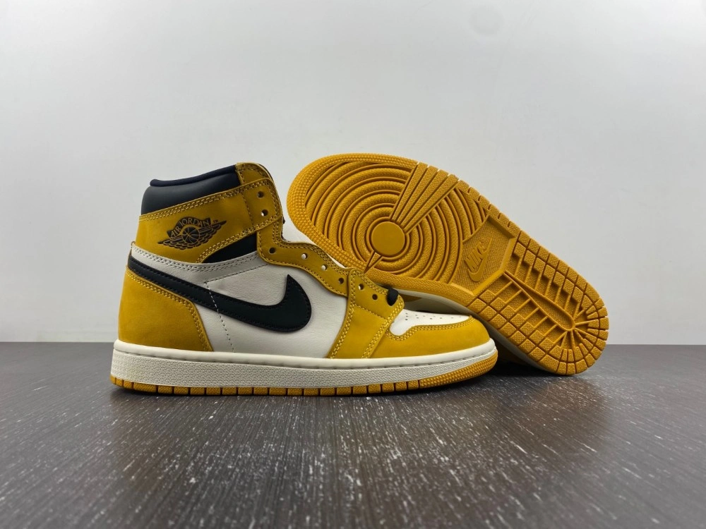 Reps TBK Jordan 1 Retro High Yellow Ochre  555088- Modern 3618
