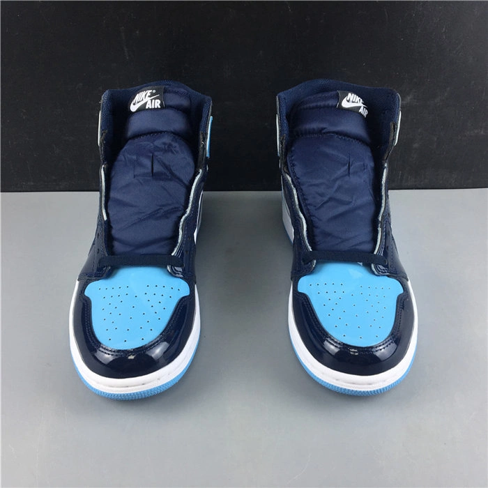 MaikeSneakers Unisex Jordan 1 Retro UNC Patent CD0461- 3764