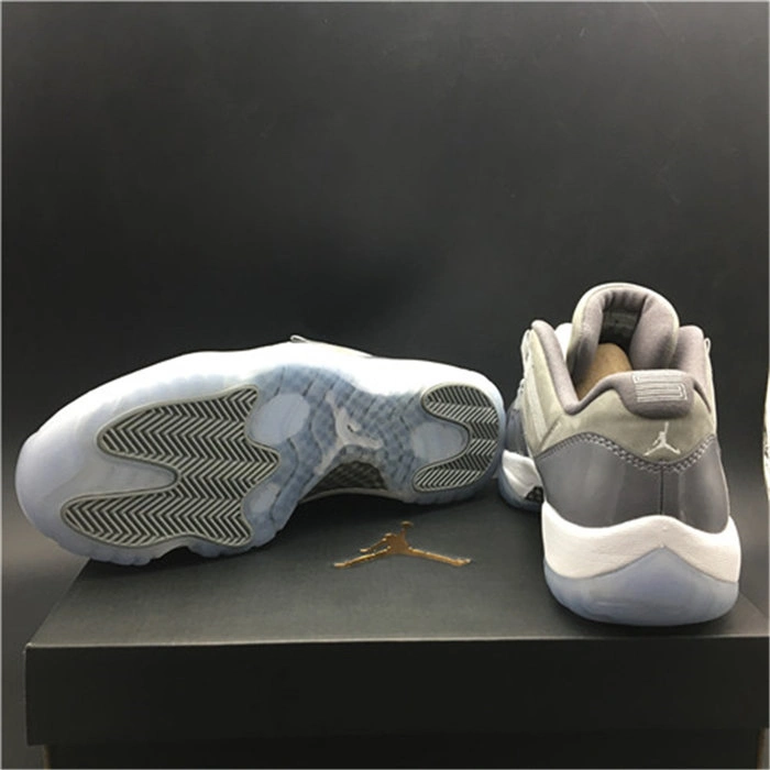 StreetReady Jordan 11 Retro Low Cool Grey 528895- 4077