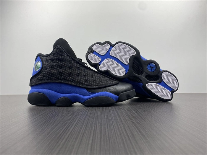 Cheap Jordan 13 Retro Black Hyper Royal 414571- QuickDry 4175
