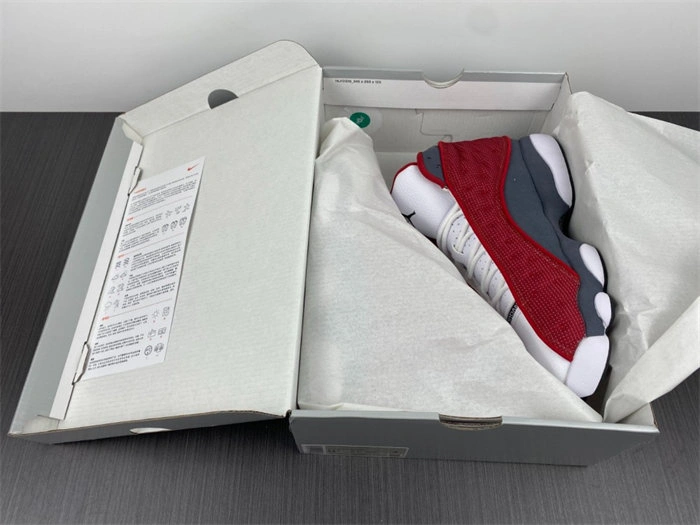 MaikeSneakers Jordan 13 Retro Gym Red Flint Grey DJ5982- WaterResistant 4167