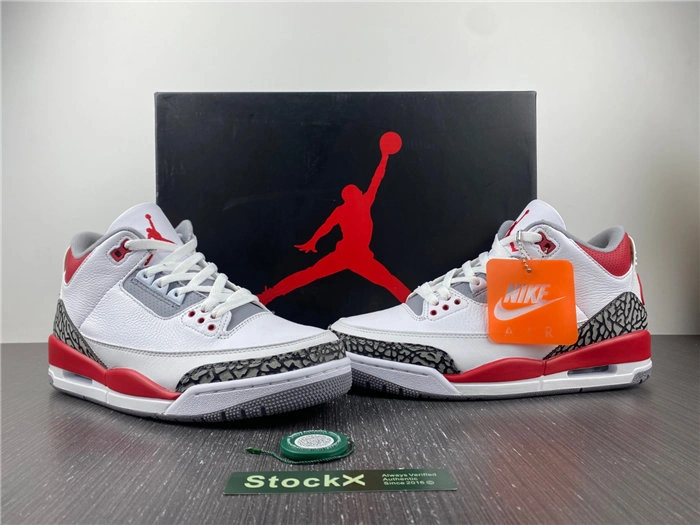 HYPE Jordan 3 Retro Fire Red  DN3707- FastDry 3830