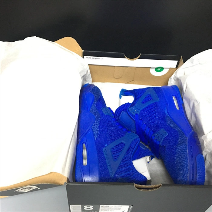 HYPE Jordan 4 Retro Flyknit Royal AQ3559- Bold 3972
