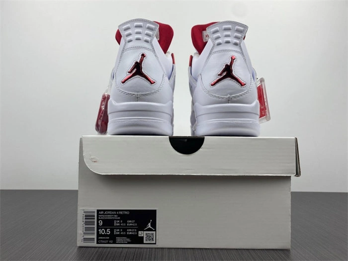 Cheap Elegant Jordan 4 Retro Metallic Red CT8527- 3958 Luxury