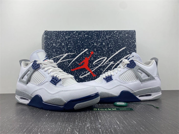 One Kick Jordan 4 Retro Midnight Navy DH6927- Premium 3894