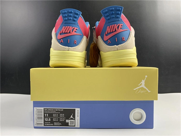 Affordable Affordable MoistureWicking Jordan 4 Retro Union Guava Ice DC9533- 3868