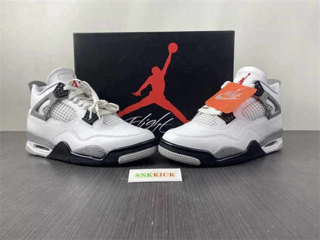 Aaa fake watches Jordan 4 Retro White Cement 840606- Original 3885