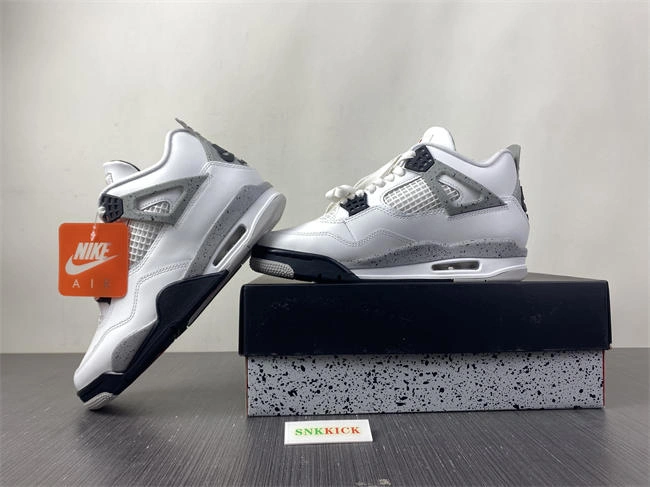 Aaa fake watches Jordan 4 Retro White Cement 840606- Original 3885