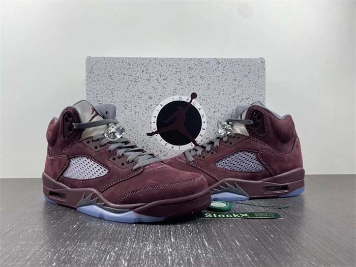 Cheap QuickDry Jordan 5 Retro Burgundy DZ4131- 3976 Luxury
