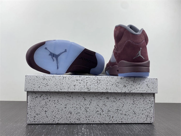 Cheap QuickDry Jordan 5 Retro Burgundy DZ4131- 3976 Luxury