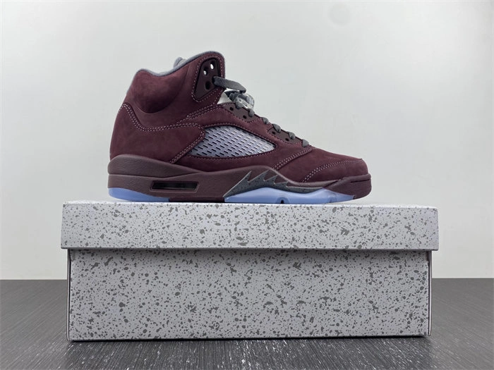 Cheap QuickDry Jordan 5 Retro Burgundy DZ4131- 3976 Luxury