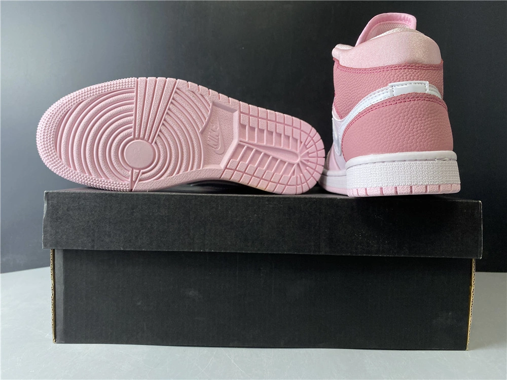 Cheap Snug Jordan1 Mid Digital Pink CW5379- 3756