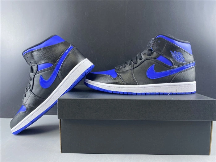 Cheap Husky EasyCare Jordan1 Mid Royal 554724- 3617