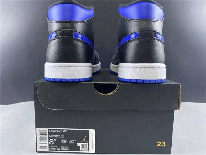 Cheap Husky EasyCare Jordan1 Mid Royal 554724- 3617