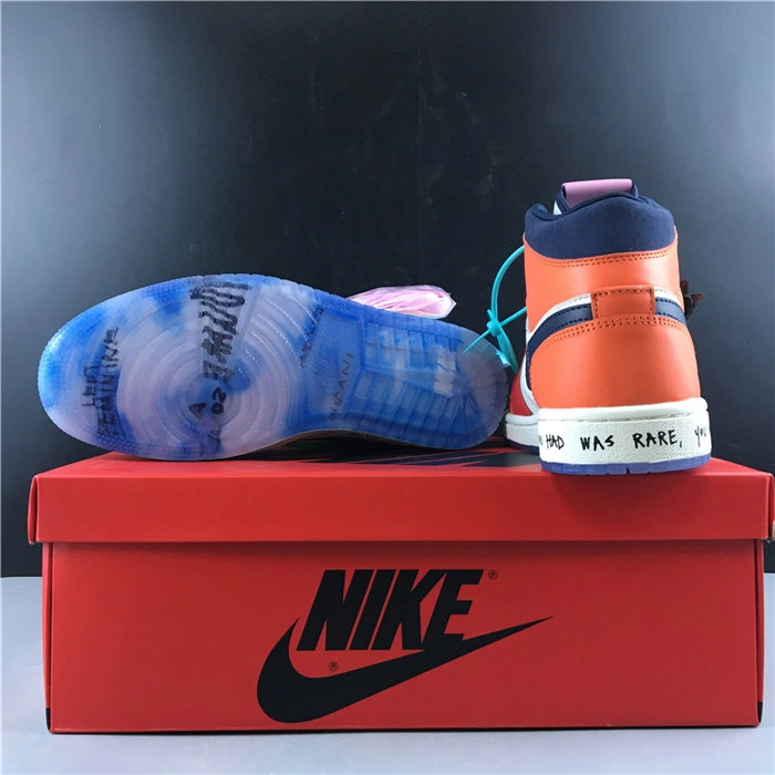 MaikeSneakers Elegant Jordan1 Mid SE Fearless Melody Ehsani CQ7629- 3762