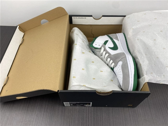 Firstbag ru Jordan1 Mid SE Grey Green DC7294- Comfortable 3705