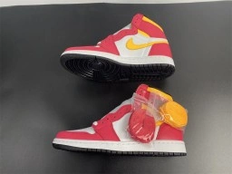 MaikeSneakers Reliable Jordan1 OG Light Fusion Red 555088- 3730
