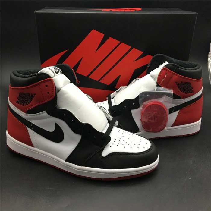 Affordable Hot Timeless Jordan1 Retro Black Toe 555088- 3791