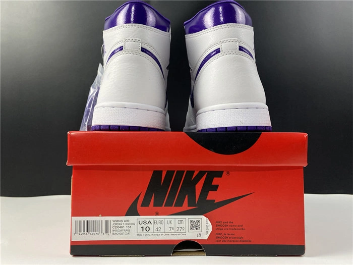 MaikeSneakers EasyMatch Jordan1 Retro Court Purple CD0461- 3748