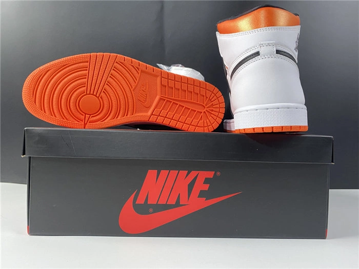 One Kick QuickDry Jordan1 Retro Electro Orange 555088- 3737