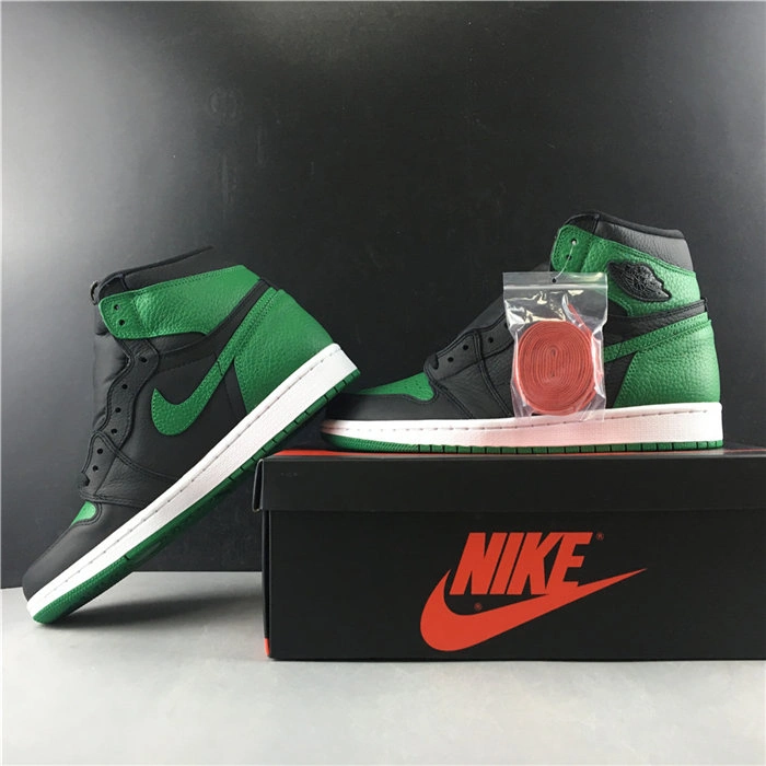 Bmlin Shoes Jordan1 Retro Pine Green Black 555088- Refined 3775