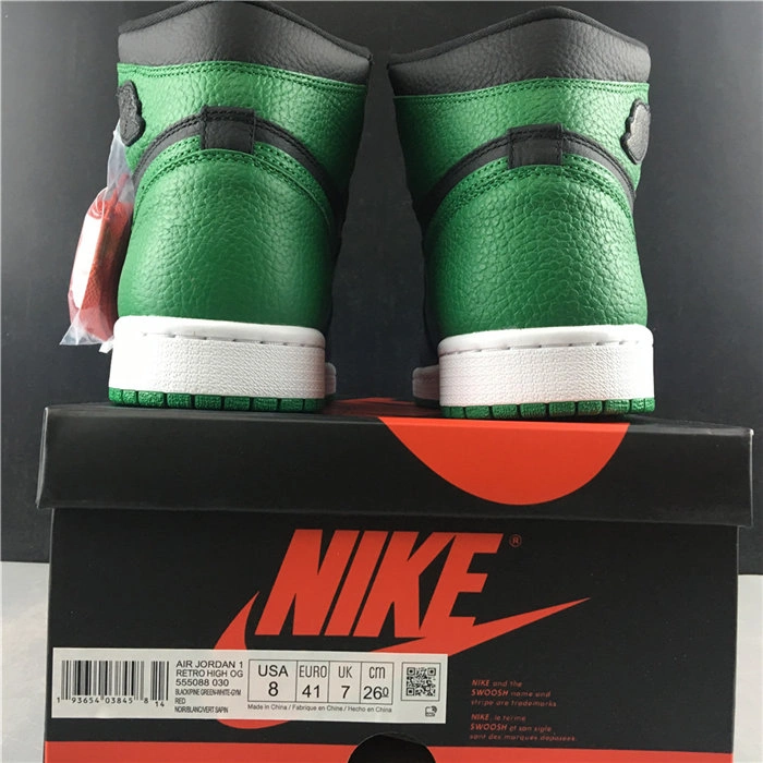 Bmlin Shoes Jordan1 Retro Pine Green Black 555088- Refined 3775