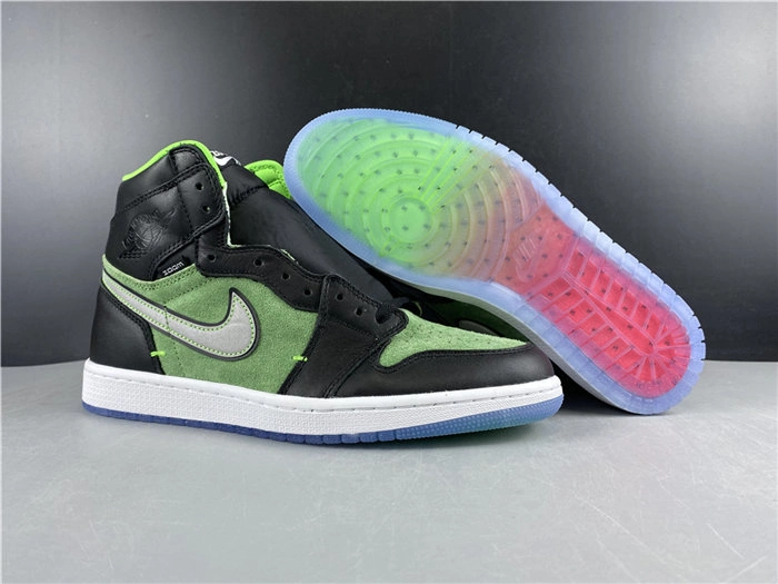 Cheap Husky SunProtective Jordan1 Retro Zoom Zen Green CK6637- 3751