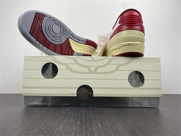 Cheap Palace Jordan2 SP Off-White White Red DJ4375- HighQuality 3789
