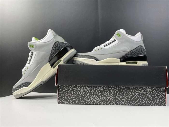 HYPE Breathable Jordan3 Chlorophyll 136064- 3850
