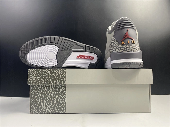 Bmlin Shoes Unique Jordan3 Cool Grey CT8532- 3844
