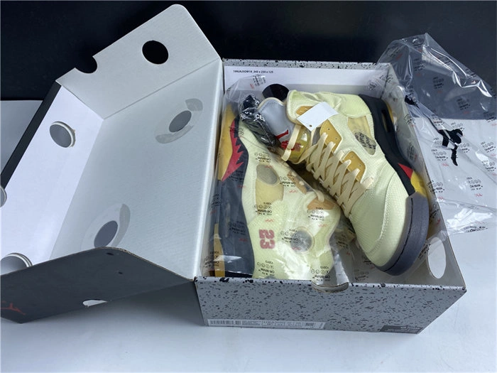 Cheap Jordan5 Off-White Sail DH8565- Contemporary 3978