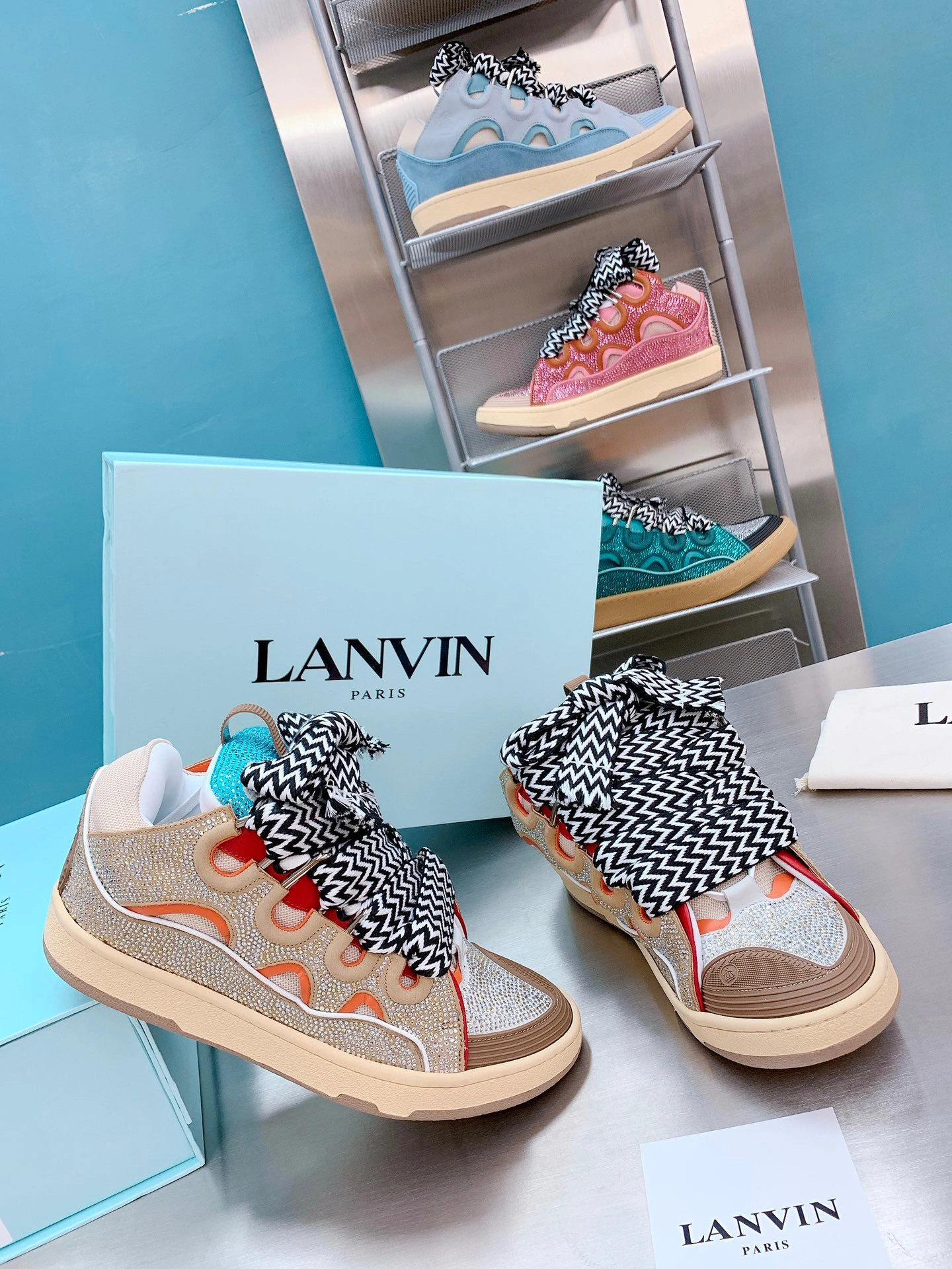 Hot Lanvon Curb Sneaker Elegant 876