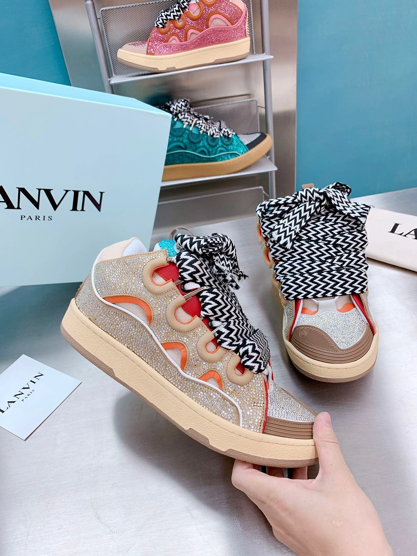 Rep MAX Lanvon Curb Sneaker Elegant 876