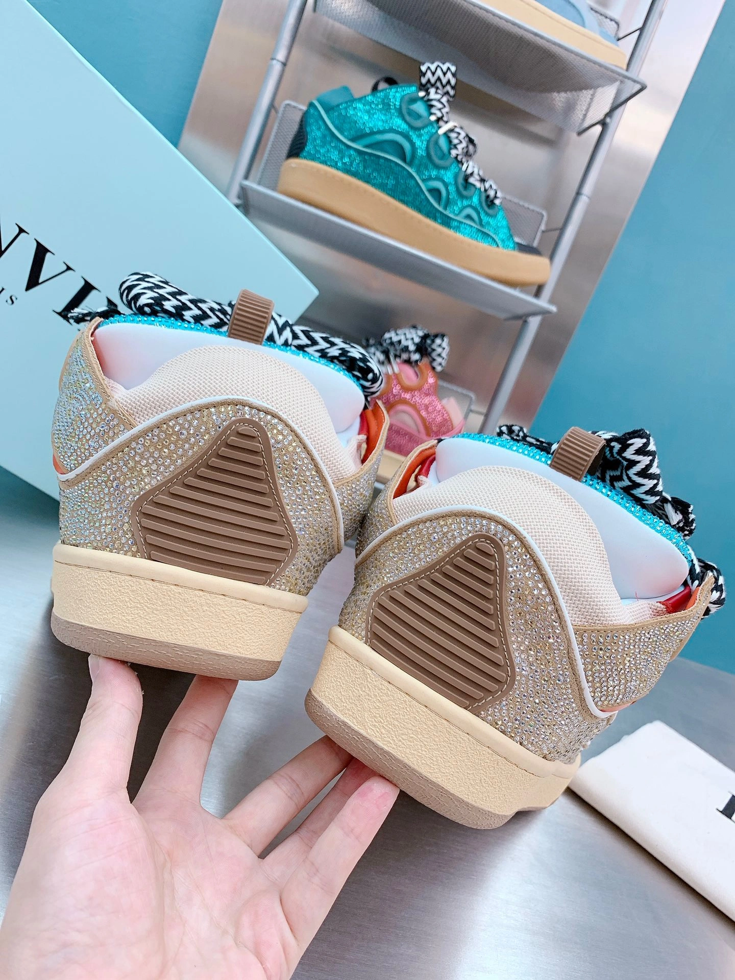 Rep MAX Lanvon Curb Sneaker Elegant 876