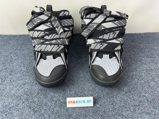 Fashionrepsfam ru Lanvon Curb SneakerBlack Grey FM-SKRK11-REFL-P Versatile 811