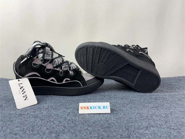 Fashionrepsfam ru Lanvon Curb SneakerBlack Grey FM-SKRK11-REFL-P Versatile 811