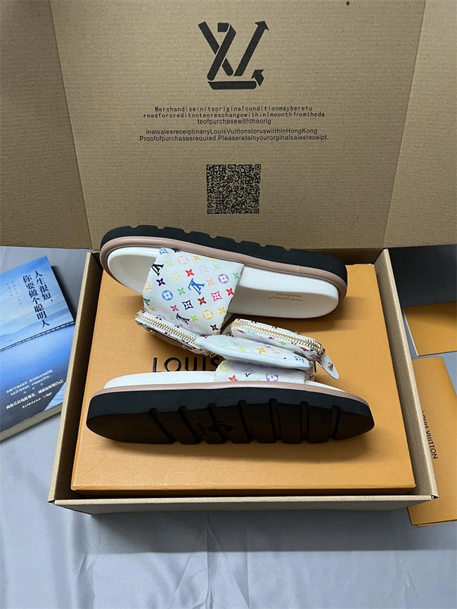 Affordable Lv Slipper Orginal Colorful 5575