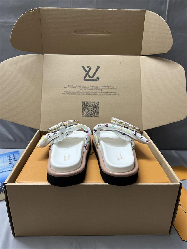 Affordable Lv Slipper Orginal Colorful 5575