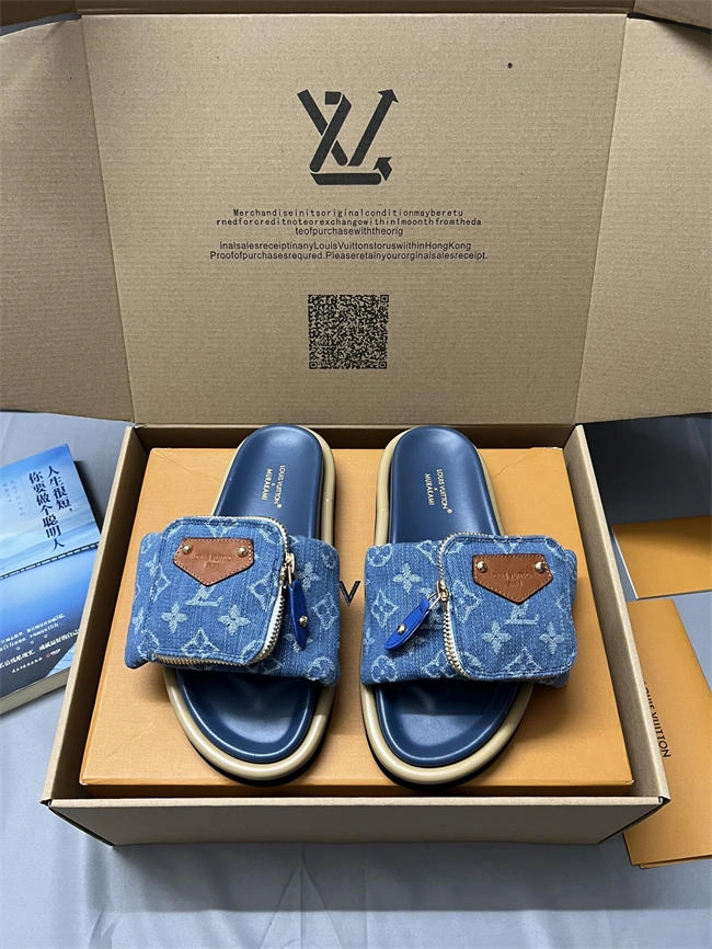 FS CHEAP Breathable LOUIS VUITTON Slipper Orginal 5576