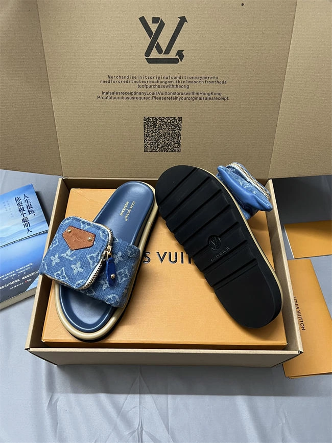 FS CHEAP Breathable LOUIS VUITTON Slipper Orginal 5576