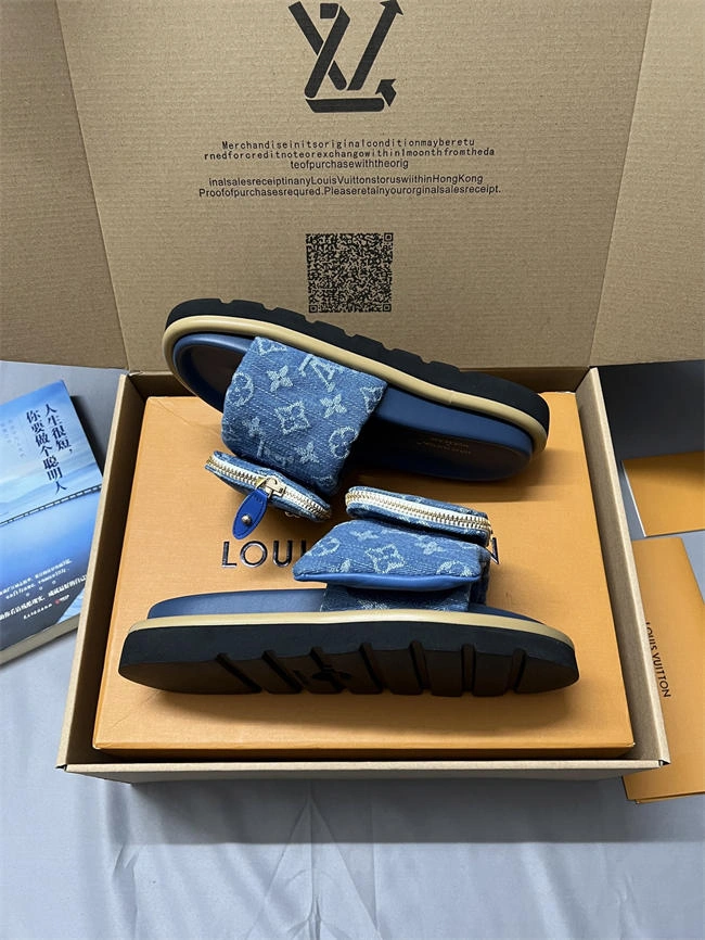 FS CHEAP Breathable LOUIS VUITTON Slipper Orginal 5576