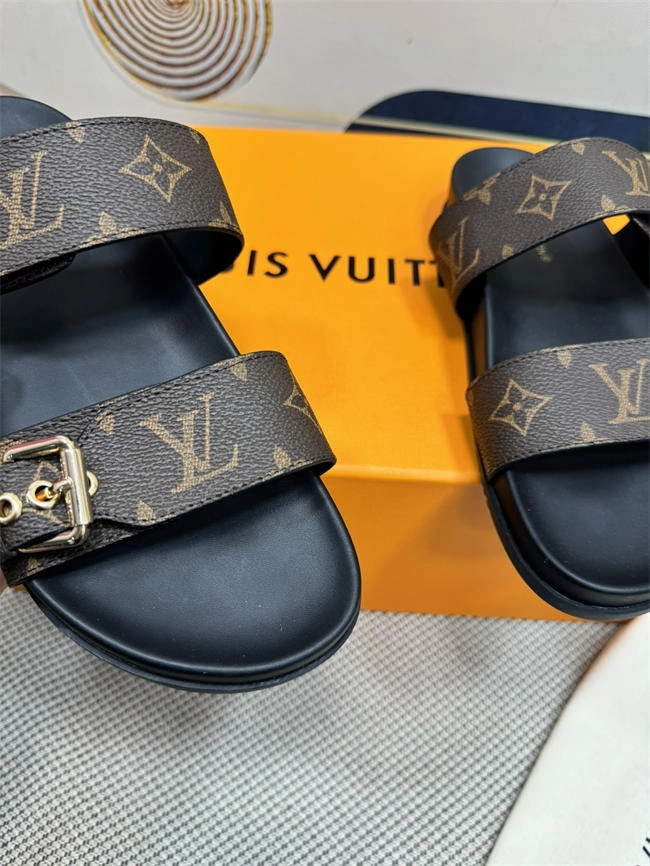 Cheap Hot Lv Slipper Orginal Comfortable 5558