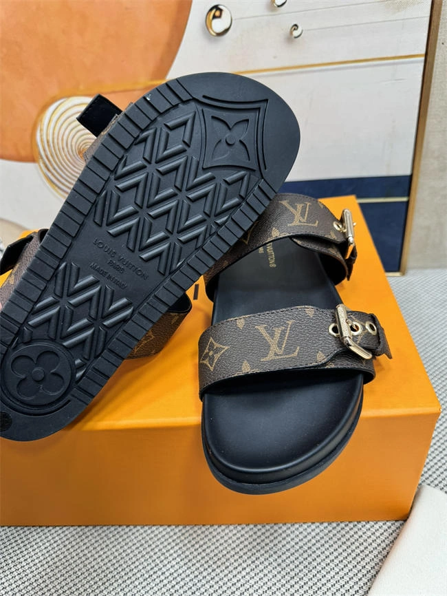 Cheap Hot Lv Slipper Orginal Comfortable 5558