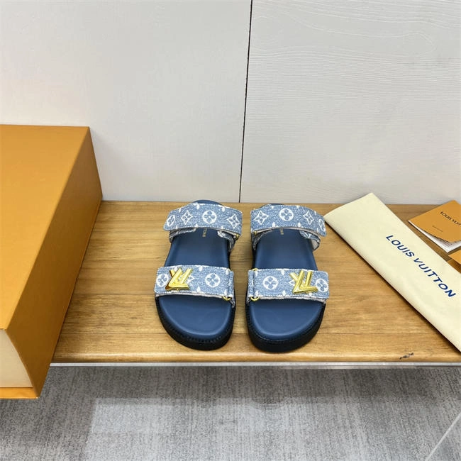 Cheap Versatile Lv Slipper 5557