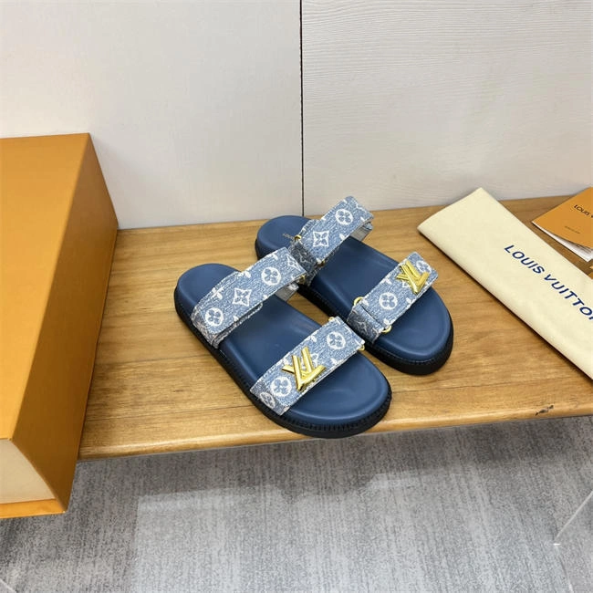 Cheap Versatile Lv Slipper 5557