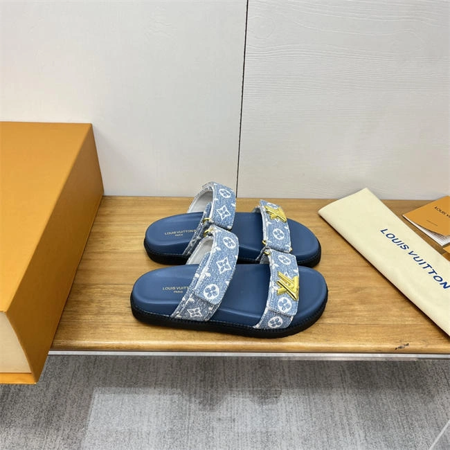Cheap Versatile Lv Slipper 5557