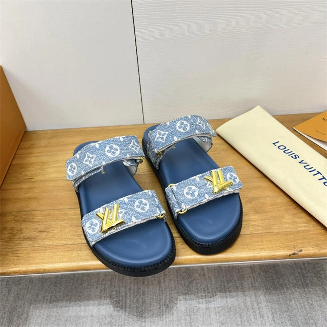 Cheap Versatile Lv Slipper 5557