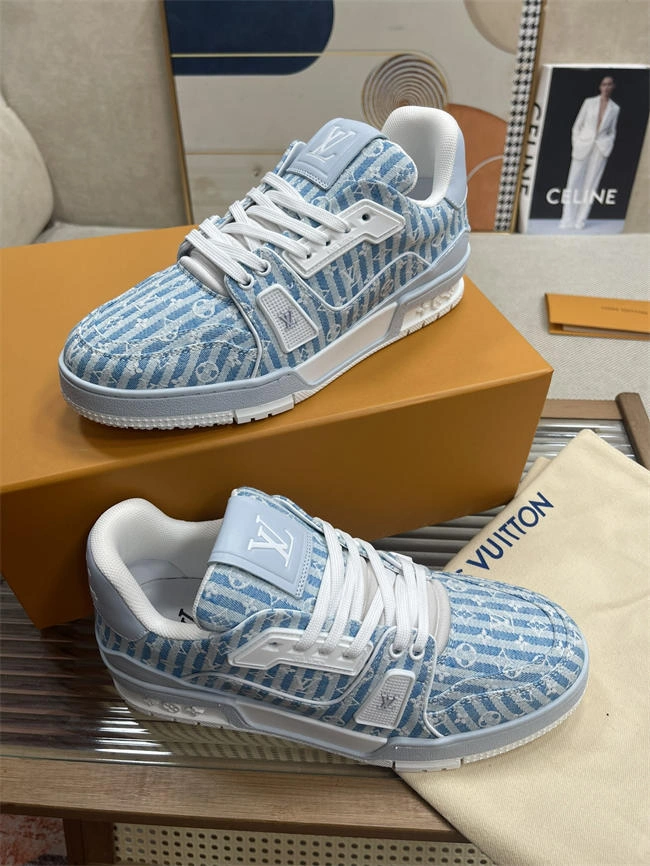 Cheap Stretchable Lv Trainer Sneaker 2112